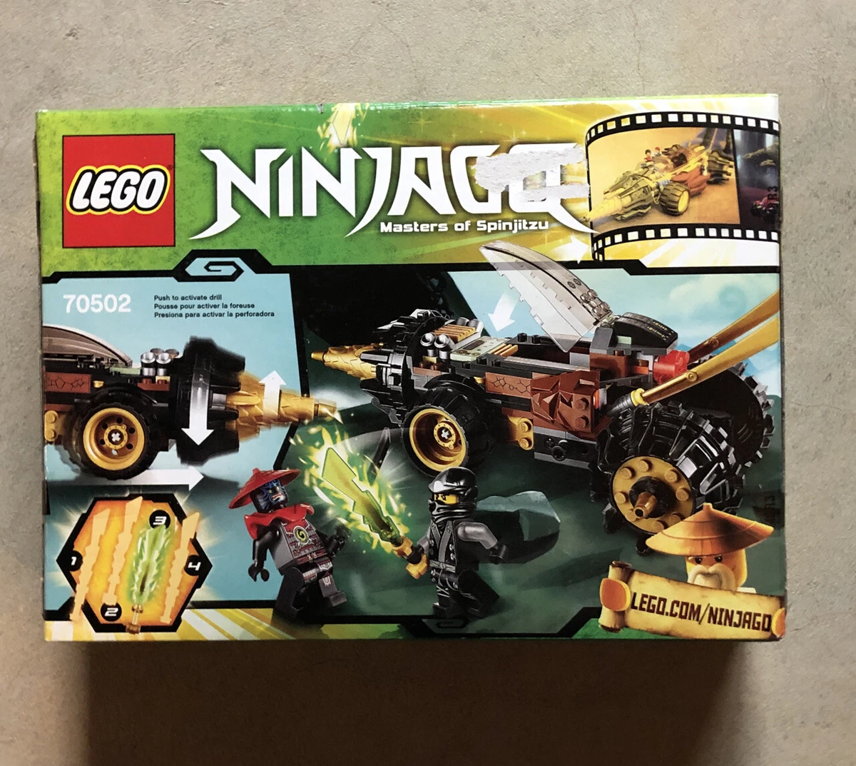 LEGO NINJAGO Cole s Earth Driller 70502 New Sealed 673419190312