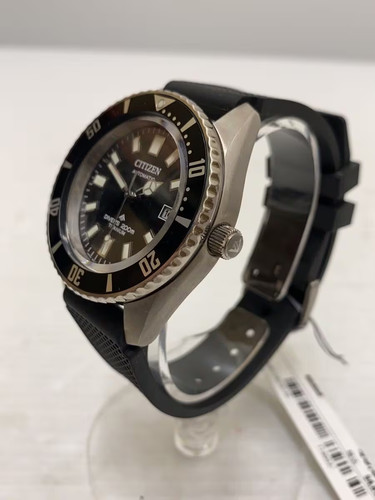 Citizen Promaster 9051-S129010 Titane Blk SLV Plongeurs 200M Automatique Montre - Photo 2 sur 6