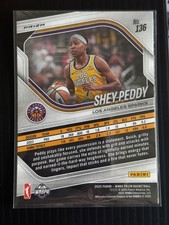 🏀  Shey Peddy WNBA Logo DSG 2025 Panini Prizm No. 136 🏀