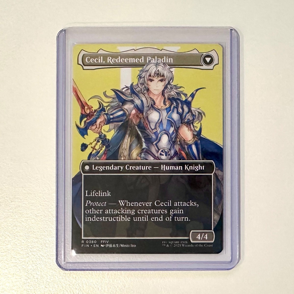 Cecil, Dark Knight (Borderless) Final Fantasy Regular for