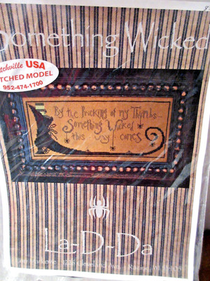 La-D-Da SOMETHING WICKED Ctd Cross Stitch Pattern