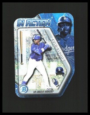 2025 Zyhir Hope - Topps Bowman In Action Die-Cut Mojo #BIA-11 Dodgers 