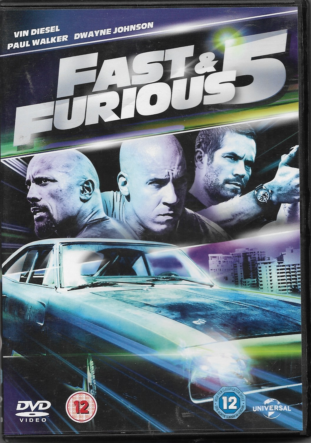 Fast And Furious 5 DVD POSTED 48 HOURS TRACKED