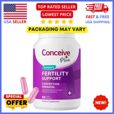 Conceive Plus Fertility Support – Ovulation Hormonal Balance for Women