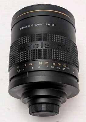 Polaroid Studio Series 900mm 1:8:0 DX Manual Focus Telephoto