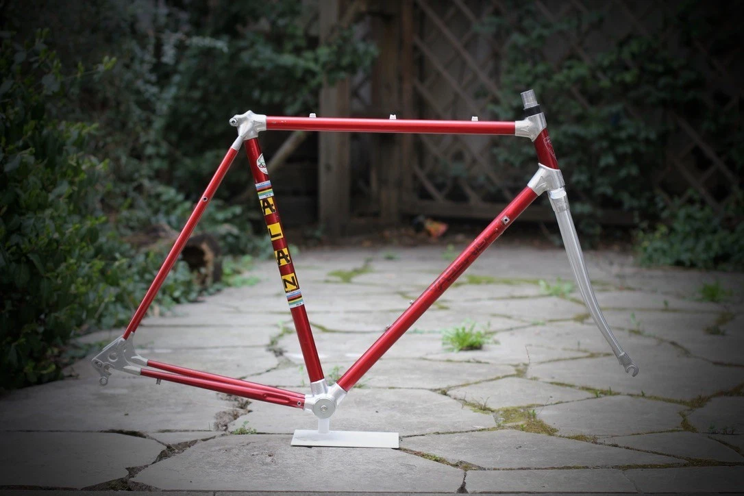 Bici Alan Super Récord Todo Campagnolo Negro 58