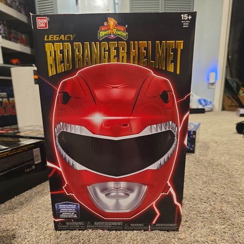MINI CASQUE MIGHTY Morphin Power Rangers Legacy Collection vert-rouge