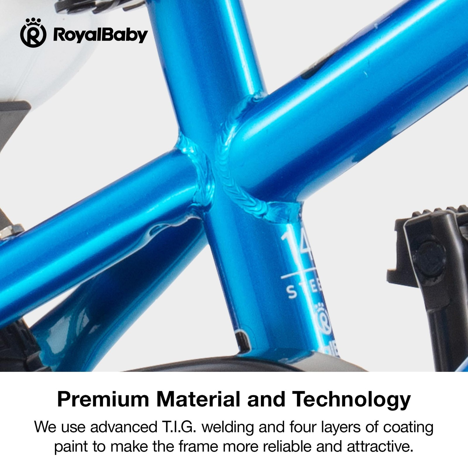 Kids Bike Boys Girls Freestyle BMX Bicycle with Training Wheels Kickstand Gif...