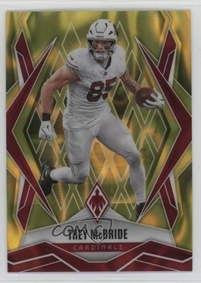2025 Panini Phoenix Yellow Lava 99/125 Trey McBride #80 1cx3