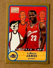 2003 Topps Bazooka Joe Gold Lebron James #276 Cavaliers Rookie Card. NBA HOF. rookie card picture
