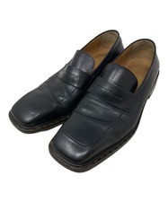 LOUIS VUITTON Coin Loafers EU43.5 US10.5 Black