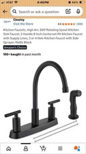 Cinwiny Kitchen Faucet With Sprayer