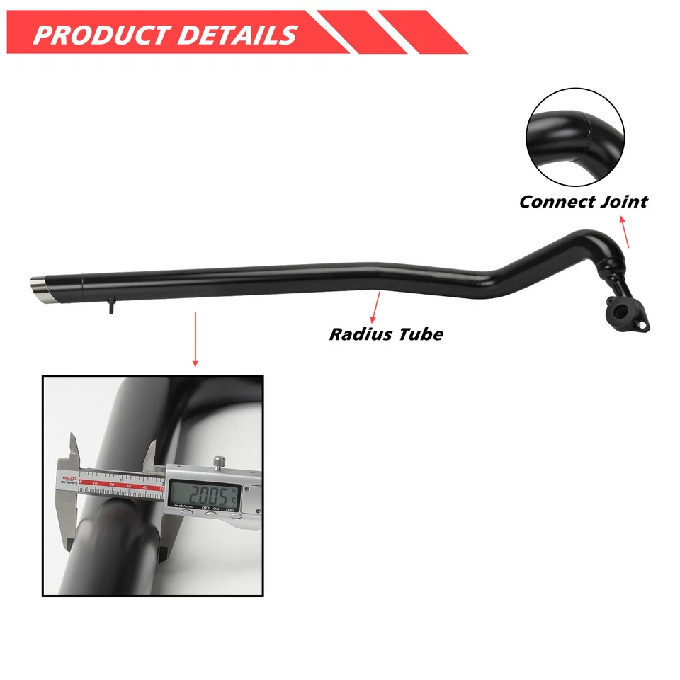 Straight Drag Exhaust Pipes System Kits For Yamaha V Star 1100 XVS1100 1999-2009 Foto 4 de 4