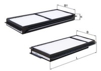 Innenraumfilter Knecht LA 346/S Partikelfilter FüR Mazda Suzuki CW BK Vitara CR