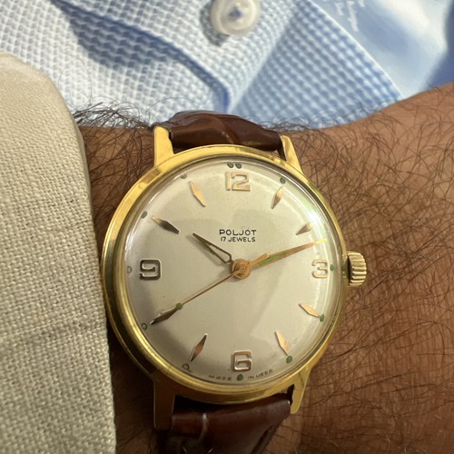 VINTAGE POLJOT MECHANISCHE ARMBANDUHR