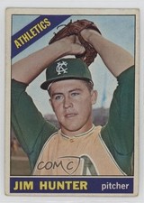 1966 Topps Catfish Hunter Jim Hunter #36 HOF 07i7