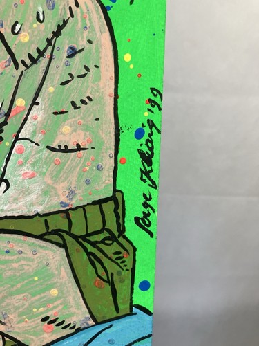 Serge Kliaving (1960) Gouache Originell Pop Art Karikatur Walt Disney Donald - Picture 2 of 14