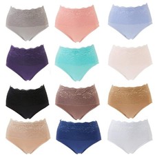 Rhonda Shear 3-pack Lace Overlay Brief 616805-075598