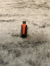 Vintage Millett Dual-Crimp Front Sight, Height .312, Ramp Orange, OLD-BUT-NEW !!