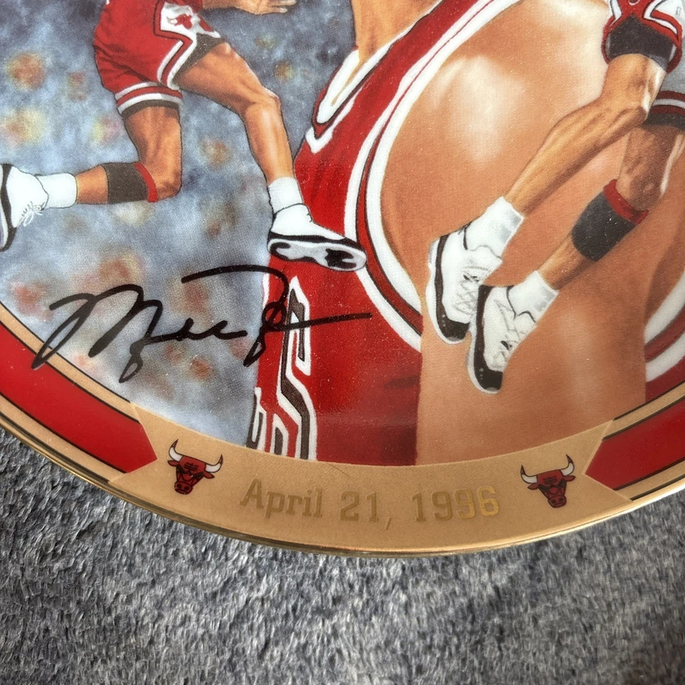 Placa Michael Jordan “1996 Championship” Edición Limitada Foto 2 de 3