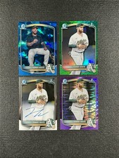 2025 Bowman Chrome 1st Tommy White Auto + Sapphire Edition + Green Reptilian /99