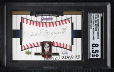 2003 Sweet Spot Classic Yankee Greats Black Ink Phil Rizzuto SGC 8.5 Auto uk2