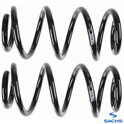 2x Fahrwerksfeder SACHS 993133 2 Federn Satz Federnsatz für Audi