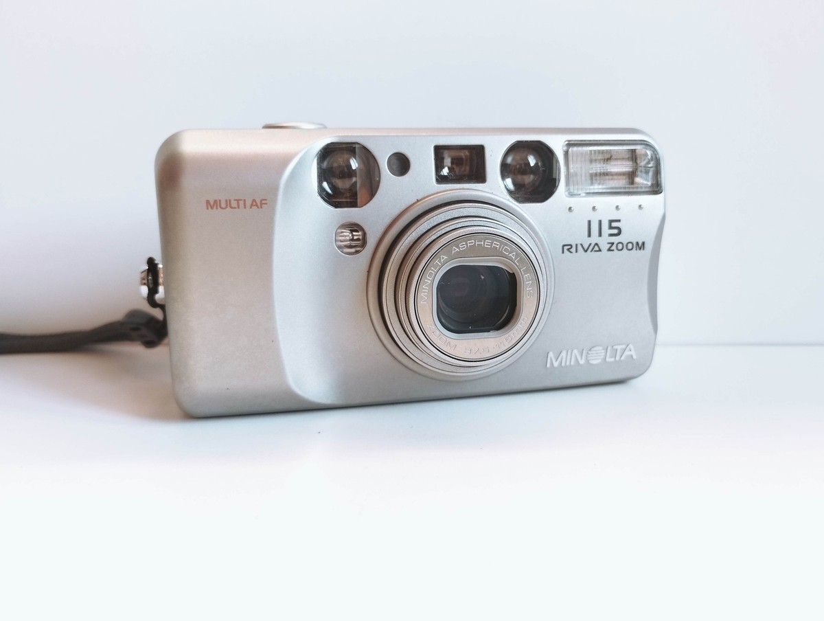 Minolta 115 Riva Zoom Point & Shoot Camera | eBay