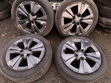 Nissan Pulsar 17” alloy wheels genuine 5x114.3 2013 - 2019 Set of 4 205/55/17