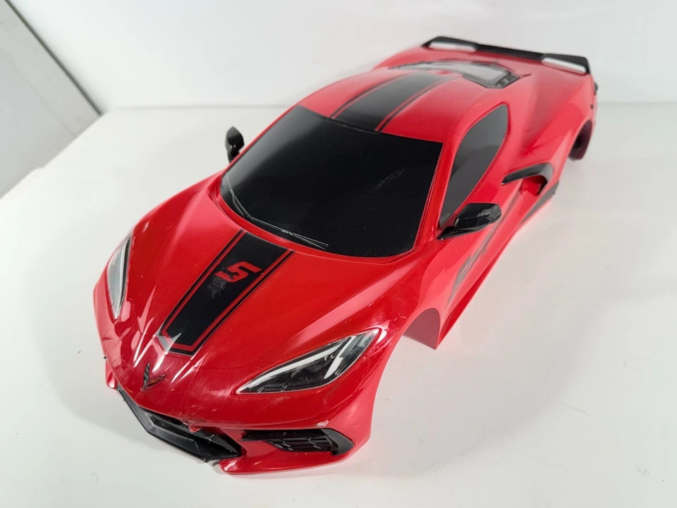 Used Traxxas Snap-on Limited Edition 2020 Chevrolet Corvette Stingray BODY ONLY - Image 4 of 4