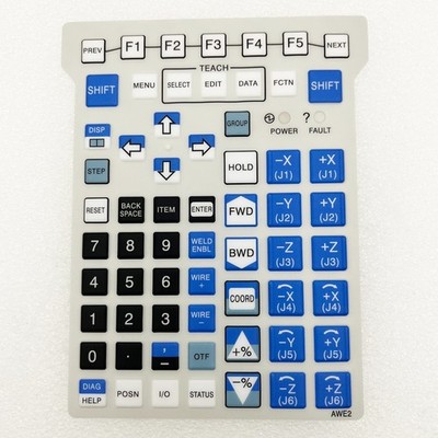 AWE2 button film membrane F A05B-2518-C202 #EAW Teach Pendant keypad lay *tm