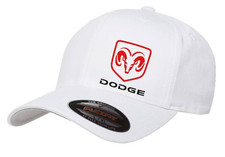 Dodge Ram Truck Black Cap 5001 Flexfit Baseball Hat Sm And Lxl