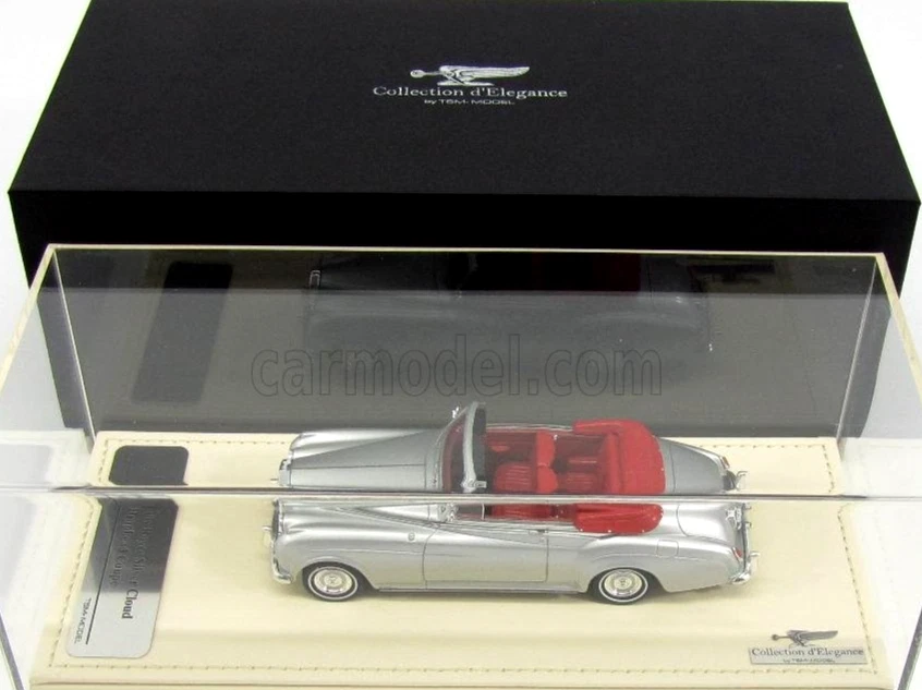wonderful resin-modelcar 1:43 ROLLS-ROYCE SILVER CLOUD Convertible 1959 - silver - Image 3 of 4