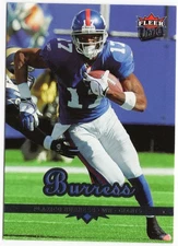 2006 Fleer Ultra - Plaxico Burress #129 NEW YORK GIANTS