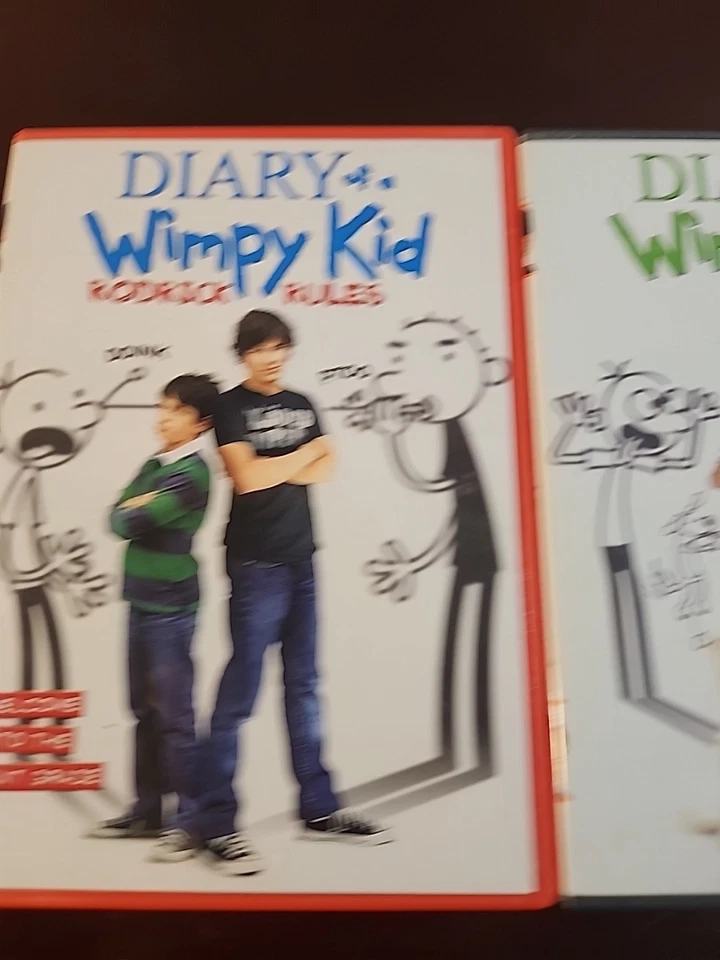Lot Of 2 DVD's Diary of a Wimpy Kid Dog Days And Rodrick Rules VERY GOOD COND. - Image 2 of 4