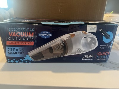 Car Vacuum Cleaner Zabba THIS WORX Corded 12V+ Accessories NIB