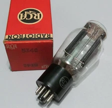 RCA 5Z3 NOS/NIB RECTIFIER - TESTED - V4 1945 DATE CODE - ORIGINAL BOX