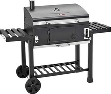Beautiful Outdoor XXL Smoker Barbecue Charcoal Portable BBQ Grill | Lid Cover,