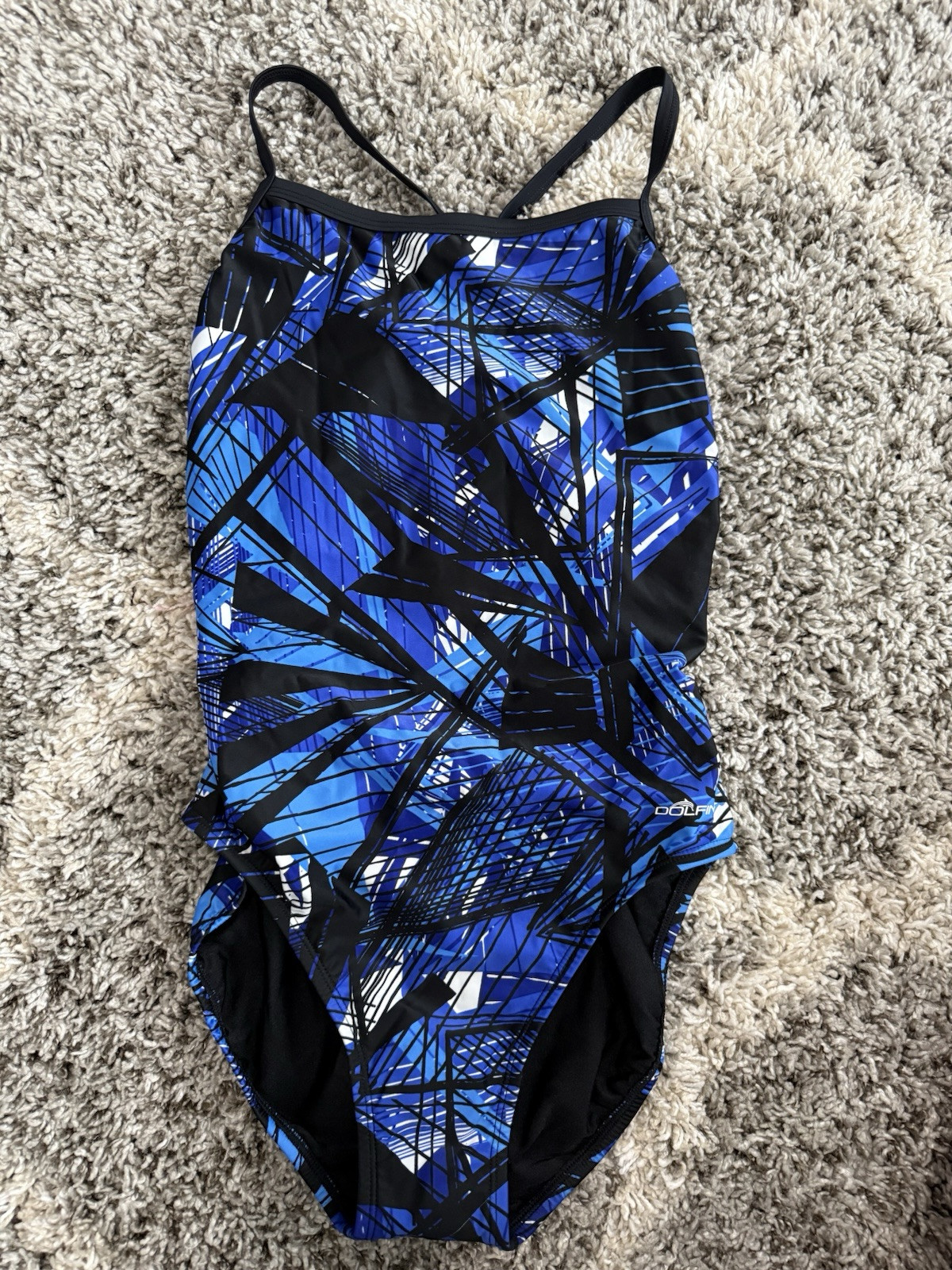 Dolfin Women’s Swimsuit Blue TORRENT Size 40( Actual Size (X-XL)