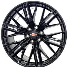 22 Gloss Black Zl1 Chevy Camaro Oe Replica Wheels Fits 2026 Silverado 6x5.5 18
