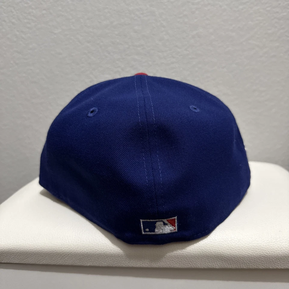 2008 WS Patch Philadelphia Phillies MLB Blue Fitted New Era Hat Cap Size 7 5/8 - Image 4 of 4