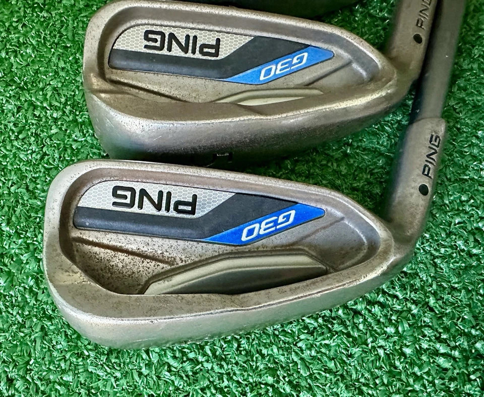 PING G30 Black Dot Iron 4,5,6,7,8,P *YOU CHOOSE* Regular Graphite Men's LEFTY - Image 3 of 4