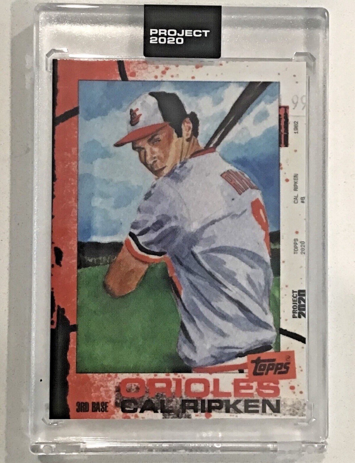 Cal Ripken Jr. Topps Project 2020 Card #20 1982 Topps Traded By Jacob Rochester