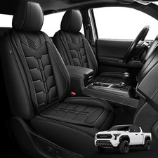 Seat Covers Fit for Tacoma:2024 2025 2026 - 2024-2026 5 Seats 034 Blackline