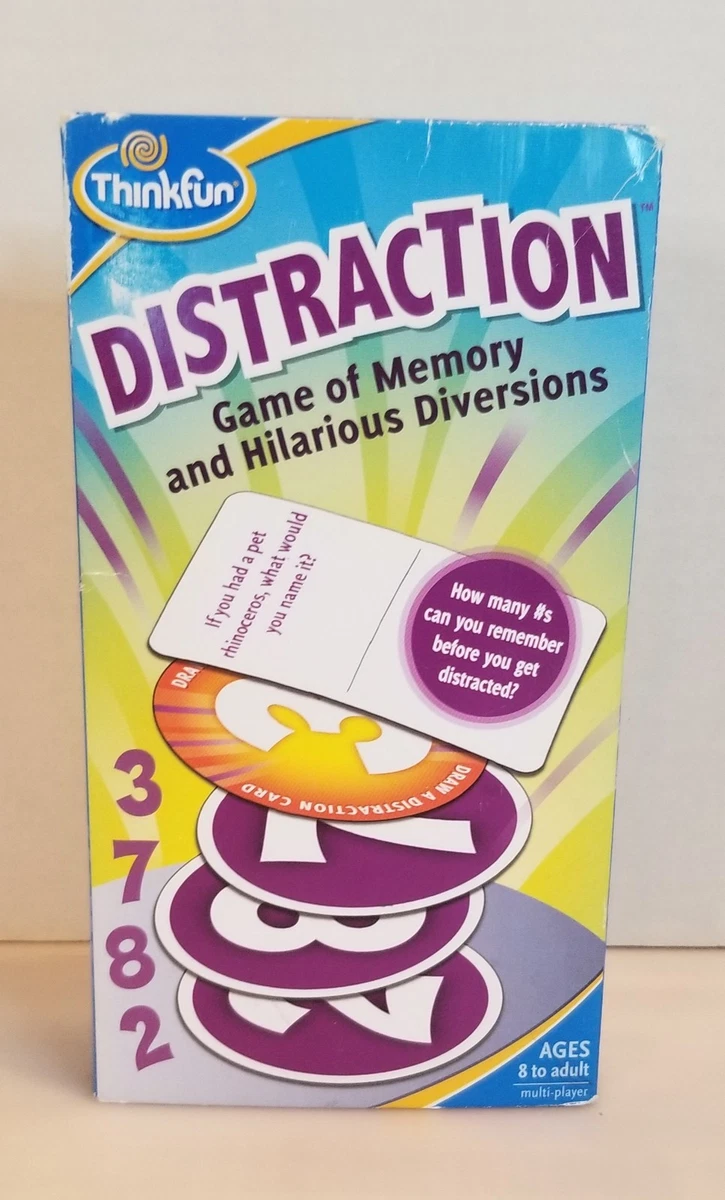 ThinkFun Distraction - Gioco Di Carte Per Allenare La Memoria E La Concentrazione - Ravensburger 76323 [Versione Spagnola] - 3