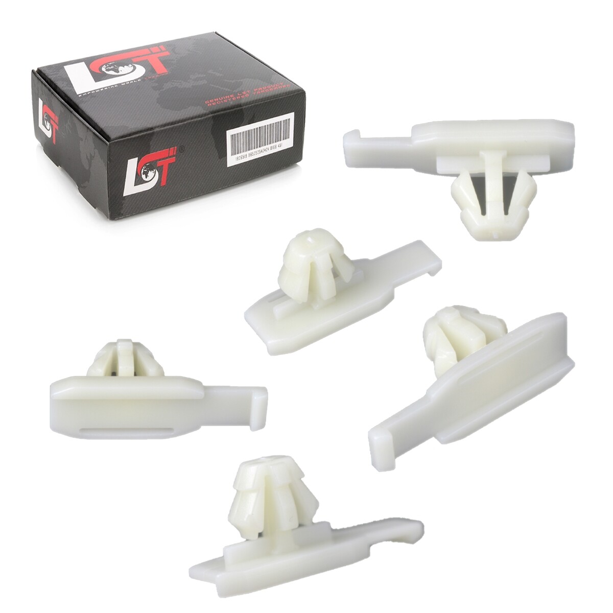 5x MOLDING FASTENING CLIP FASTENING CLIPS for VW TOUAREG *NEW*