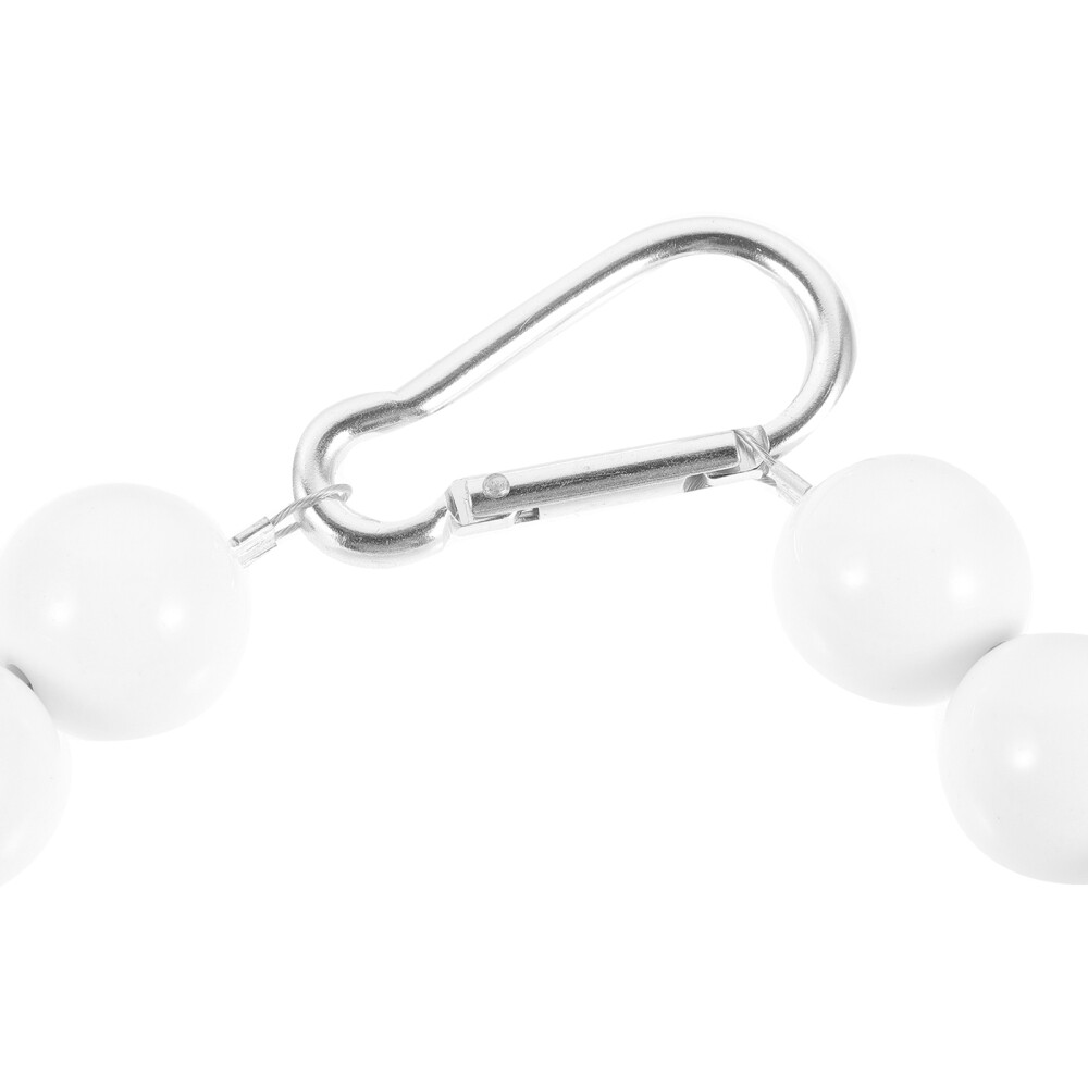 Flag Pole Retainer Beaded Flag Retainer Ring Ring Flagpole Attachent For  Halyard Flagpole Flag Tether And Weight
