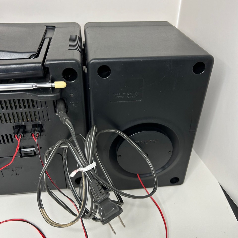Sony CFD440 Boombox Mega Bass, AM/FM, CD and Cassette Player Tested