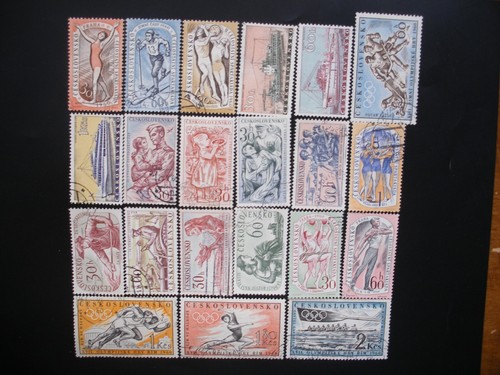 Czechoslovakia 1960-61- Two Short Years of 127 Stamps CTO + Used - Bild 8 von 11