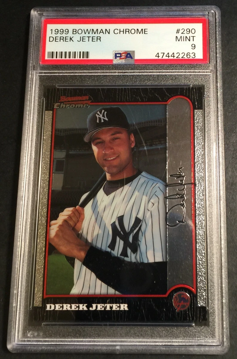 その他 DEREK JETER 1999 BOWMAN CHROME REFRACTOR 1999 Bowman Chrome - Derek Jeter #290 for sale | eBay